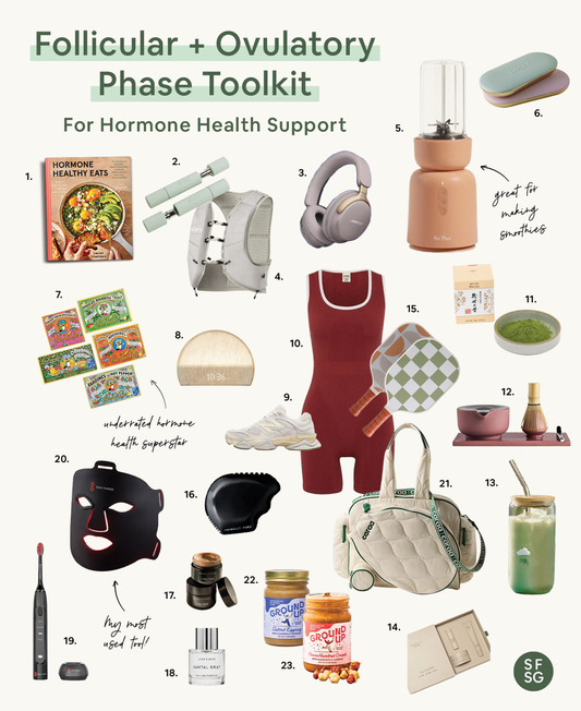 SoFreshNSoGreen | Follicular + Ovulatory Phase Gift Guide For Healthy Hormones