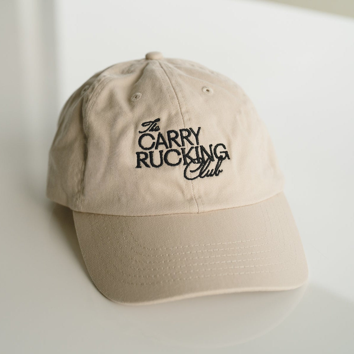 The Carry Rucking Club Lifestyle Hat in Beige-Merch Shop