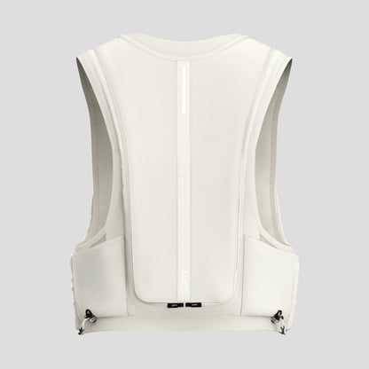 The Carry Vest shell in cream render back view