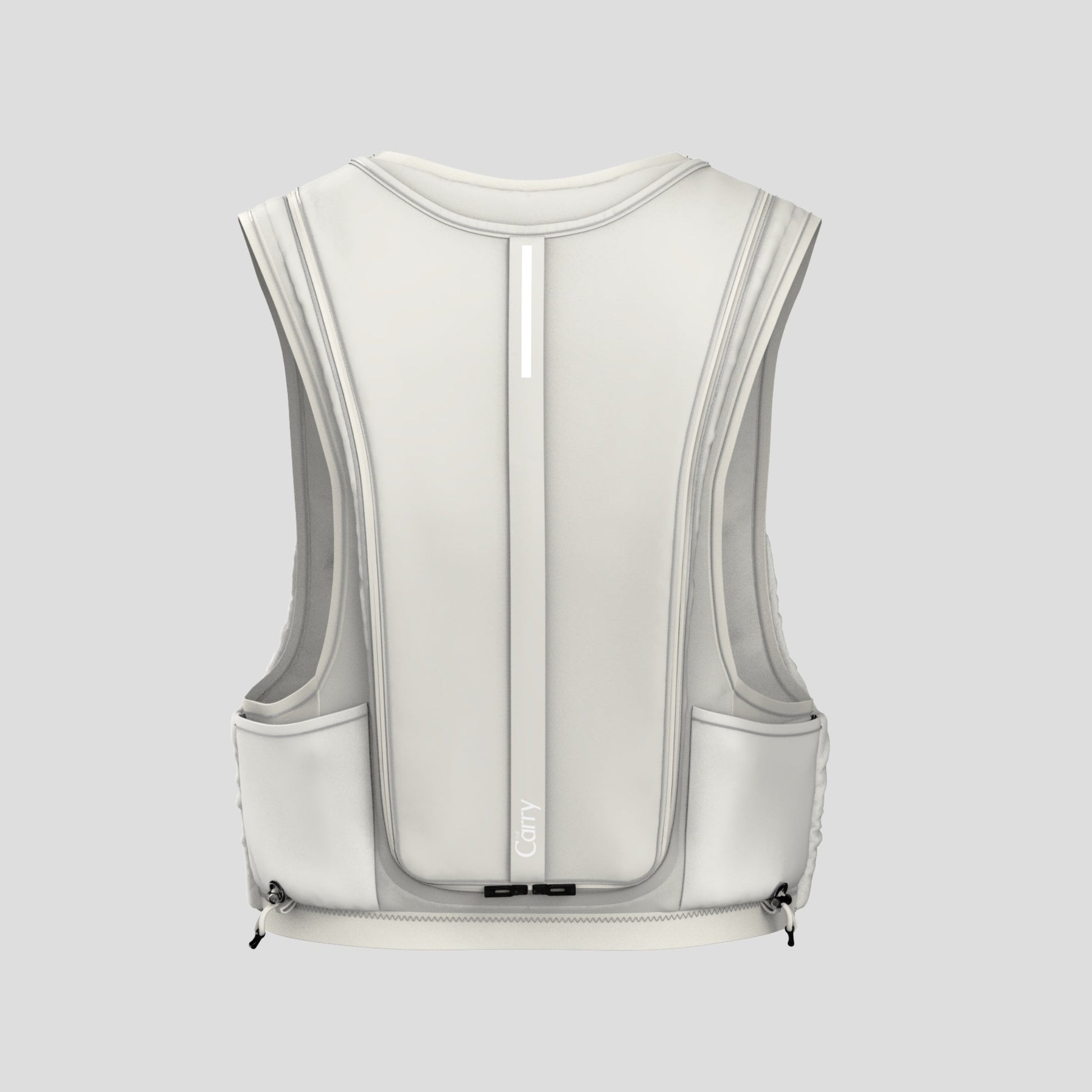 The Carry Weighted Vest-Cream Render-back